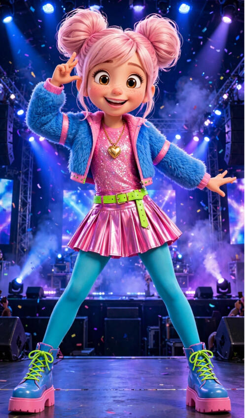 Pop Star stage Pop Star stage